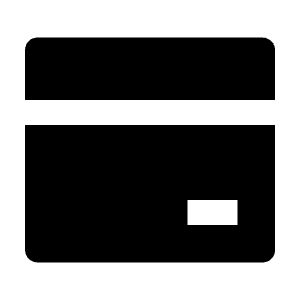 Bank Card Fill Icon from Remix Fill Set