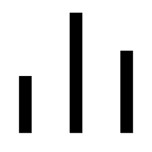 Bar Chart Line Icon from Remix Line Set