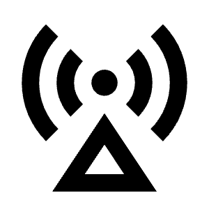 Base Station Line Icon from Remix Line Set