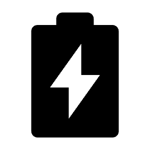 Battery 2 Charge Fill Icon from Remix Fill Set