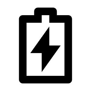 Battery 2 Charge Line Icon from Remix Line Set