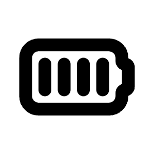Battery 4 Icon from Tabler Line Set
