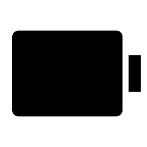 Battery Fill Icon from Remix Fill Set