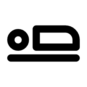 Bed Flat Icon from Tabler Line Set