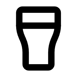 Beer Icon from Tabler Line Set