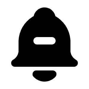 Bell Minus Icon from Tabler Filled Set