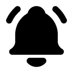 Bell Ringing Icon from Tabler Filled Set