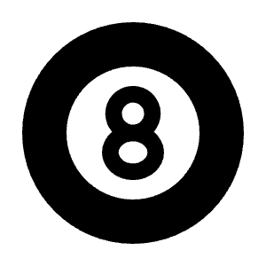 Billiards Fill Icon from Remix Fill Set