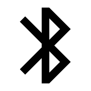Bluetooth Line Icon from Remix Line Set