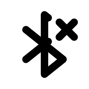 Bluetooth X Icon from Tabler Line Set