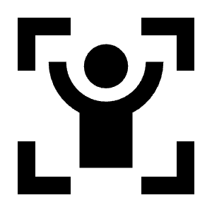 Body Scan Fill Icon from Remix Fill Set