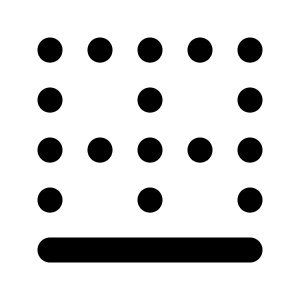 Border Bottom Icon from Tabler Line Set