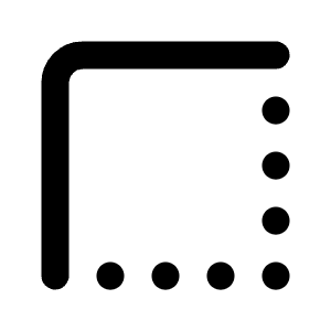 Border Style Icon from Tabler Line Set