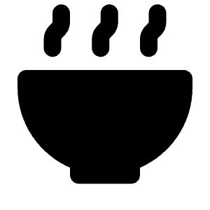 Bowl Fill Icon from Remix Fill Set