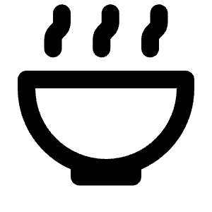 Bowl Line Icon from Remix Line Set