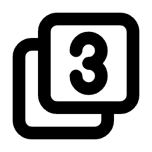 Box Multiple 3 Icon from Tabler Line Set