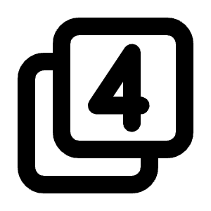 Box Multiple 4 Icon from Tabler Line Set