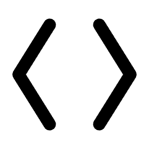 Brackets Angle Icon from Tabler Line Set