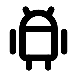 Brand Android Icon from Tabler Line Set