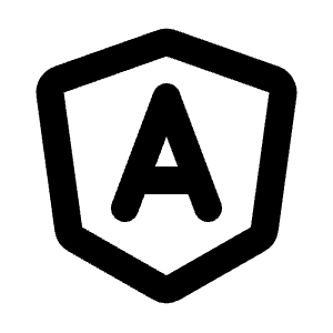Brand Angular Icon from Tabler Line Set