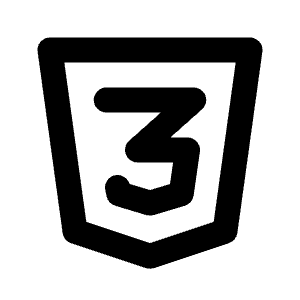 Brand Css3 Icon from Tabler Line Set