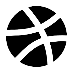 Brand Dribbble Icon from Tabler Filled Set