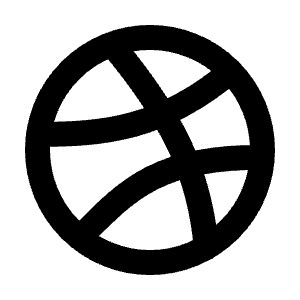 Brand Dribbble Icon from Tabler Line Set