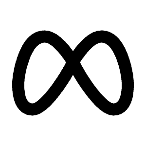 Brand Meta Icon from Tabler Line Set
