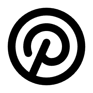 Brand Pinterest Icon from Tabler Line Set