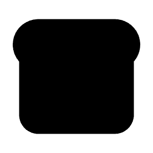 Bread Icon from Tabler Filled Set