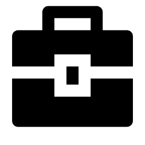 Briefcase 4 Fill Icon from Remix Fill Set