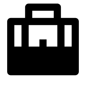 Briefcase 5 Fill Icon from Remix Fill Set