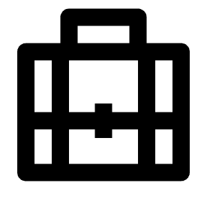 Briefcase 5 Line Icon from Remix Line Set