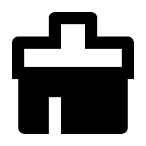 Brush 3 Fill Icon from Remix Fill Set