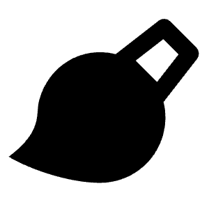 Brush Fill Icon from Remix Fill Set
