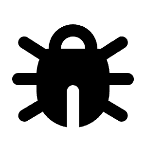 Bug Icon from Tabler Filled Set