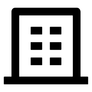 Building 4 Line Icon from Remix Line Set