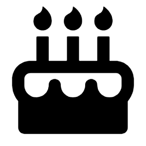 Cake 2 Fill Icon from Remix Fill Set