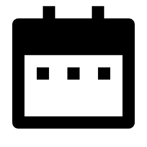 Calendar 2 Fill Icon from Remix Fill Set