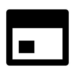Calendar View Icon from Remix Line Set