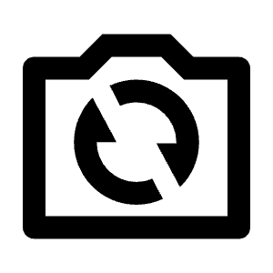 Camera Switch Line Icon from Remix Line Set