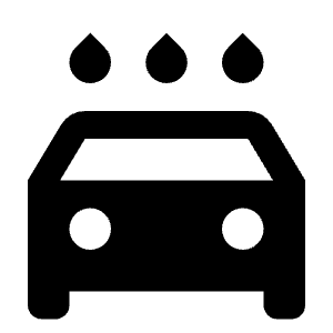 Car Washing Fill Icon from Remix Fill Set