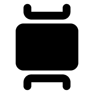 Carousel Vertical Icon from Tabler Filled Set