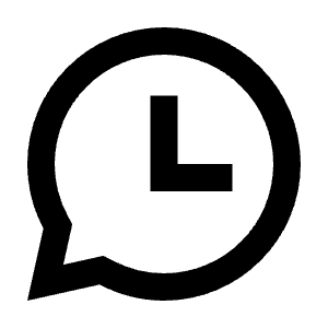 Chat History Line Icon from Remix Line Set