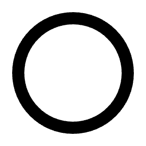 Checkbox Blank Circle Line Icon from Remix Line Set