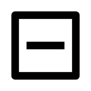 Checkbox Indeterminate Line Icon from Remix Line Set