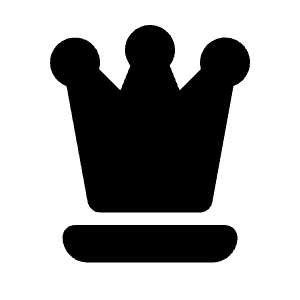 Chess Queen Icon from Tabler Filled Set