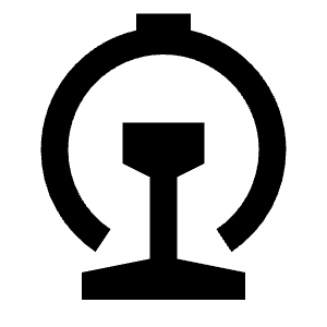 China Railway Fill Icon from Remix Fill Set