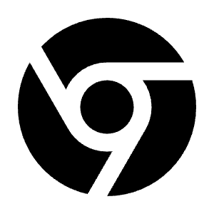 Chrome Fill Icon from Remix Fill Set