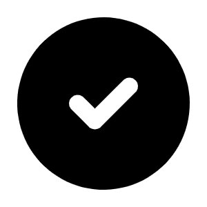 Circle Check Icon from Tabler Filled Set